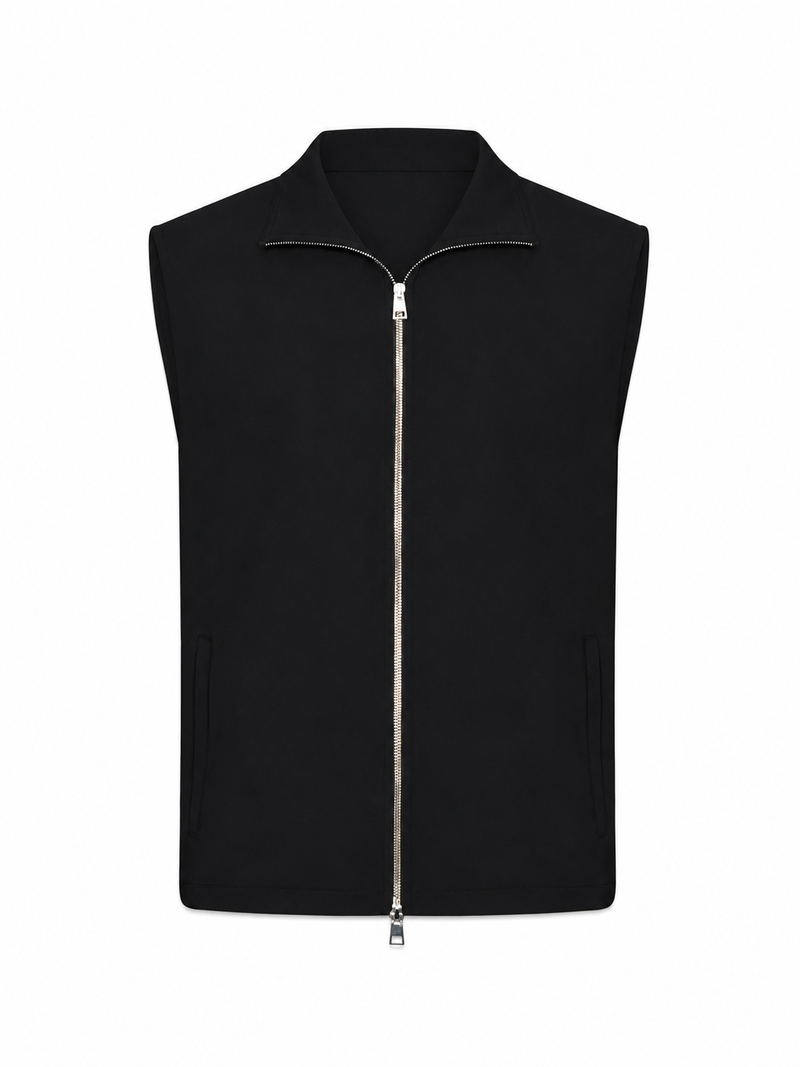 Gilet technique sans manches · Noir