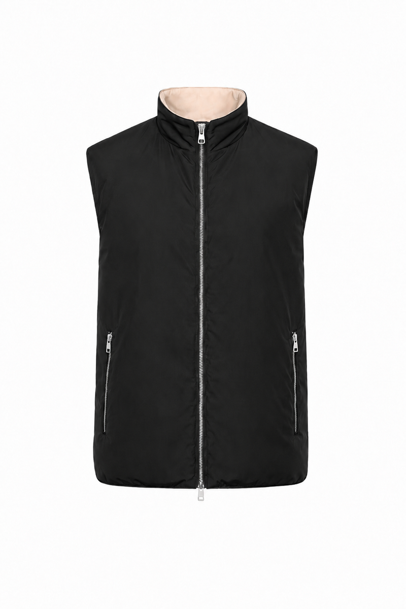 Bodywarmer réversible épais · Noir