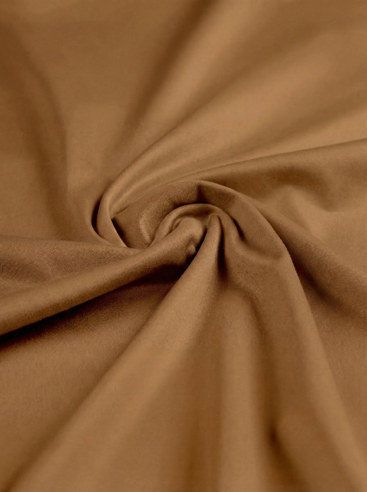 Polo coton mercerisé · Marron
