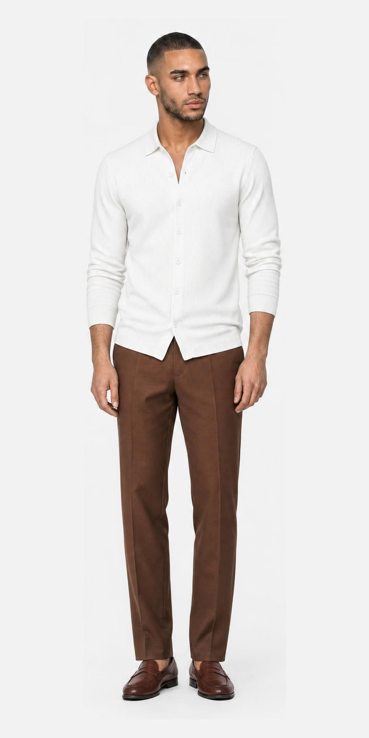 Chemise épaisse · Blanc