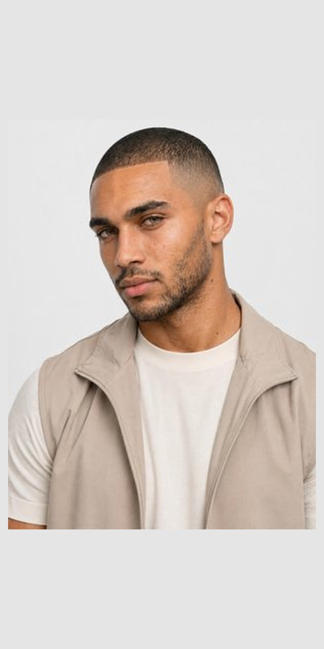 Chemise épaisse · Beige — photo 1