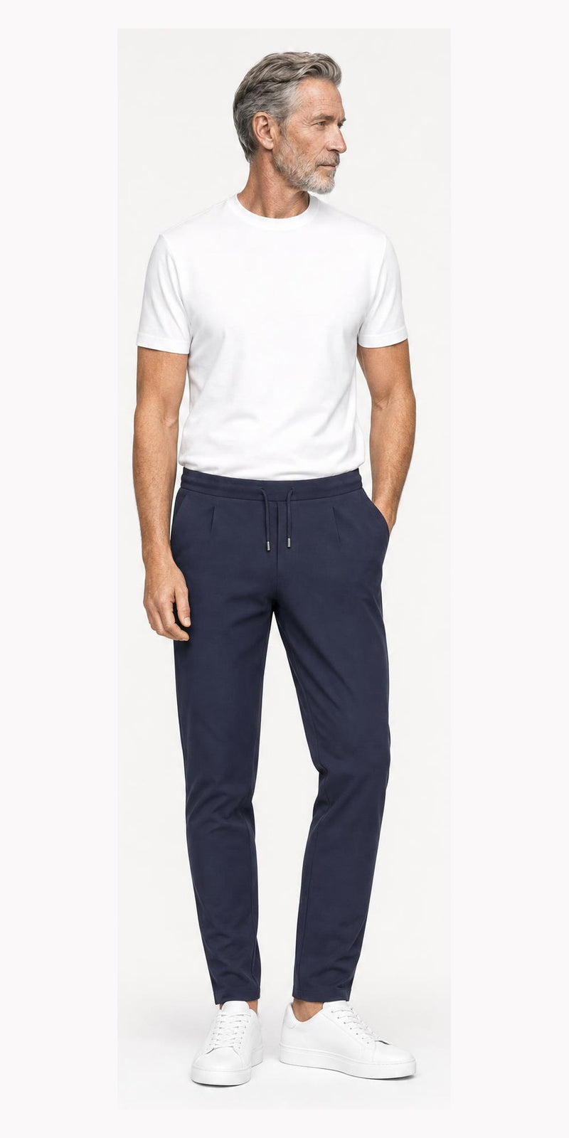 Pantalon smart · Marine