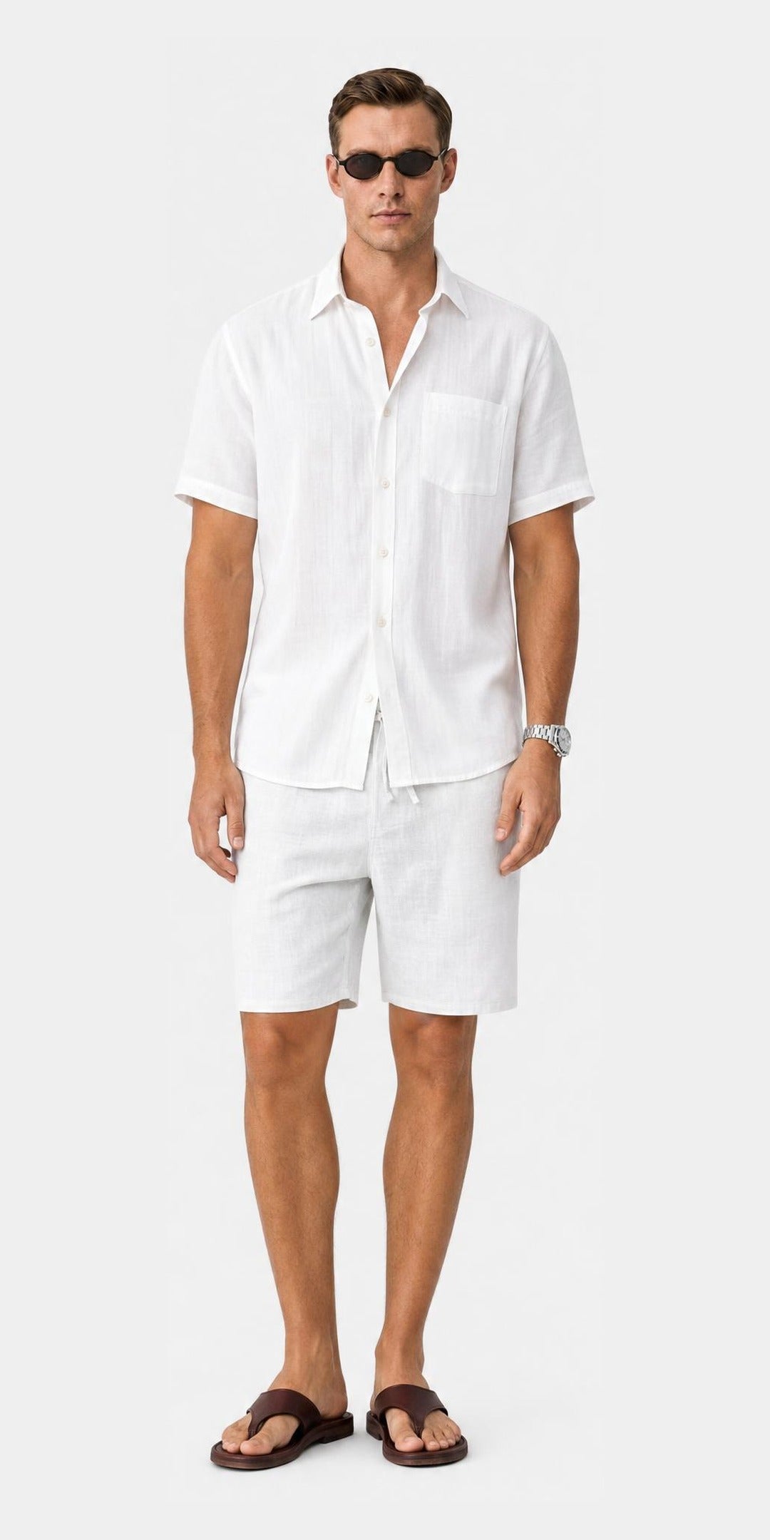 Veste épaisse · Blanc — photo 2