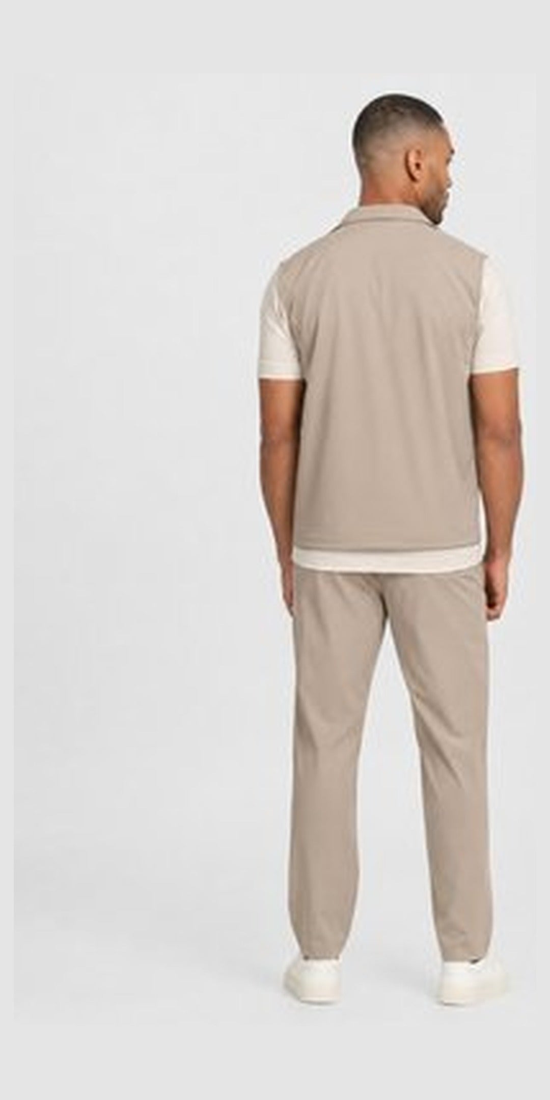 Chemise épaisse · Beige — photo 2