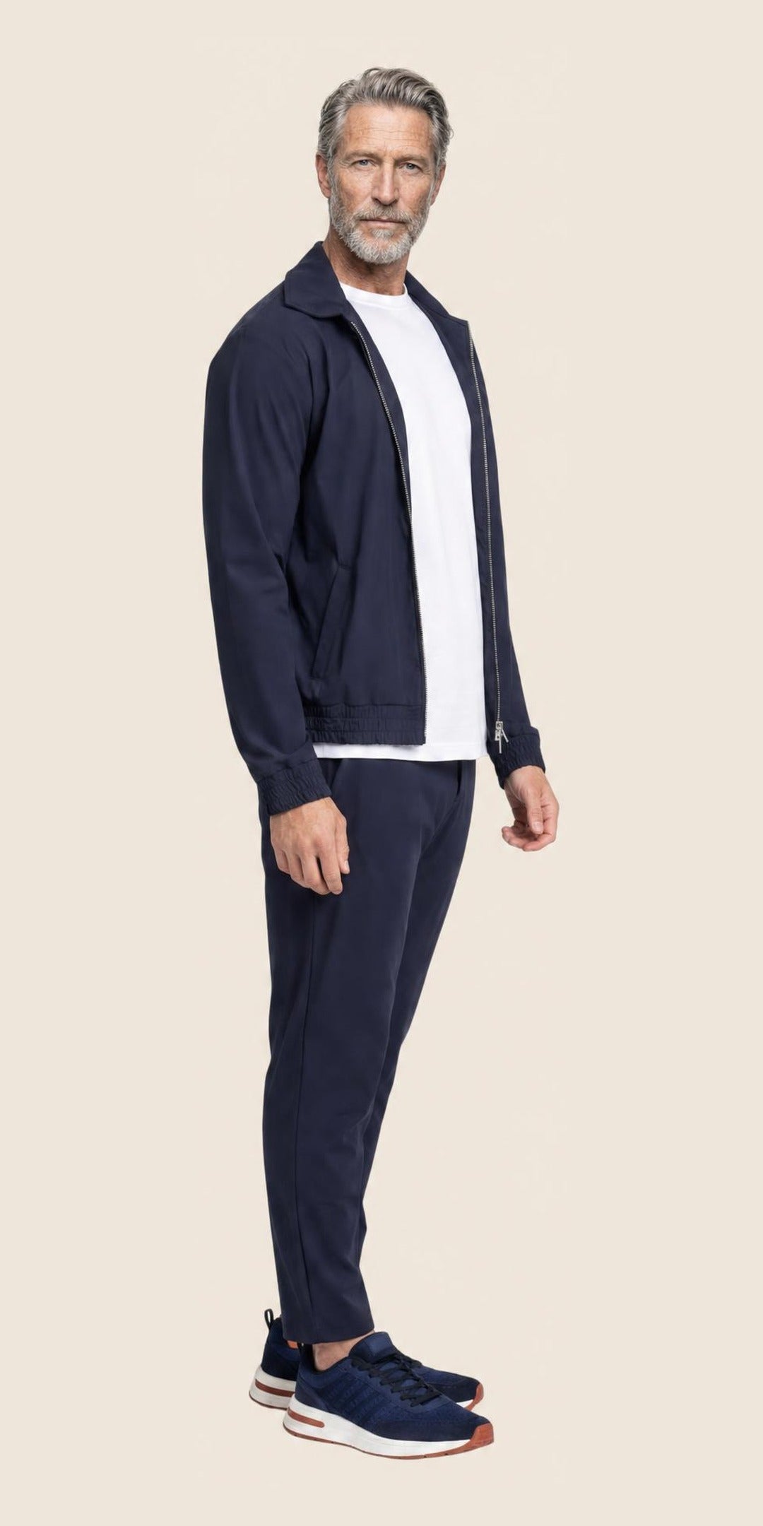 Tech Suit sans capuche · Bleu marine — photo 2