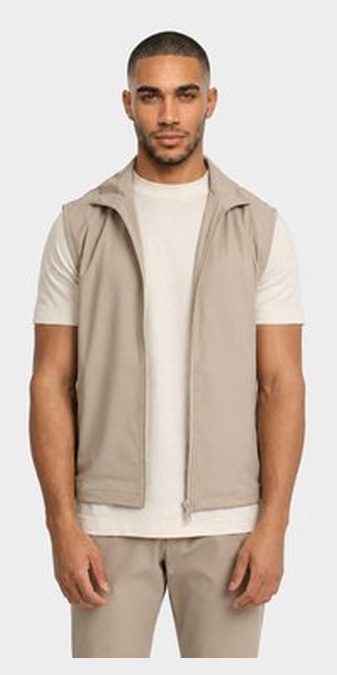 Chemise épaisse · Beige — photo 3