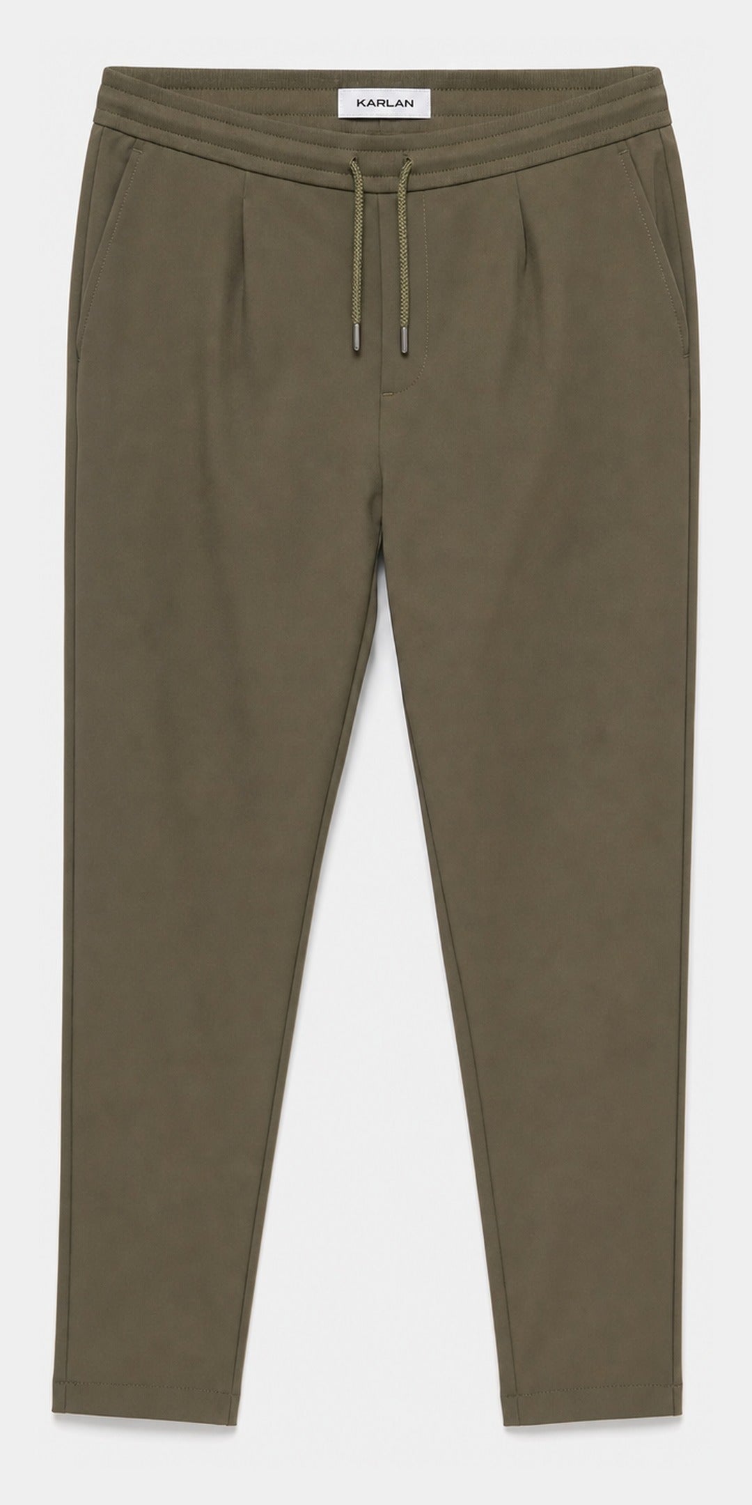Pantalon coton stretch · Beige — photo 5