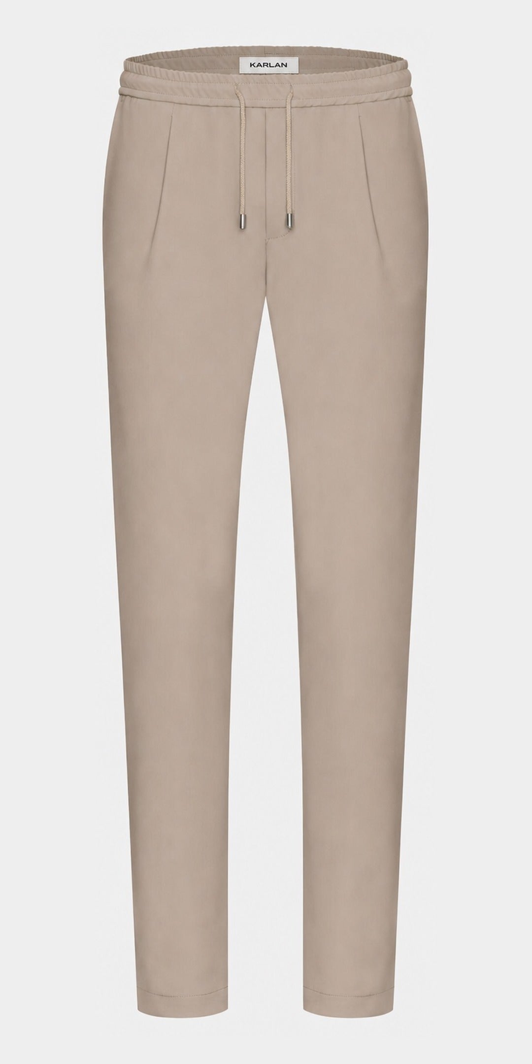 Pantalon coton stretch · Beige — photo 6